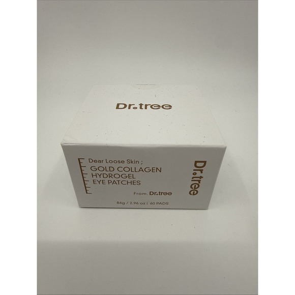 Dr Tree Other - Dr Tree Loose Skin Gold Collagen Hydrogel Eye Patches 60 Pads New In Box 10/27